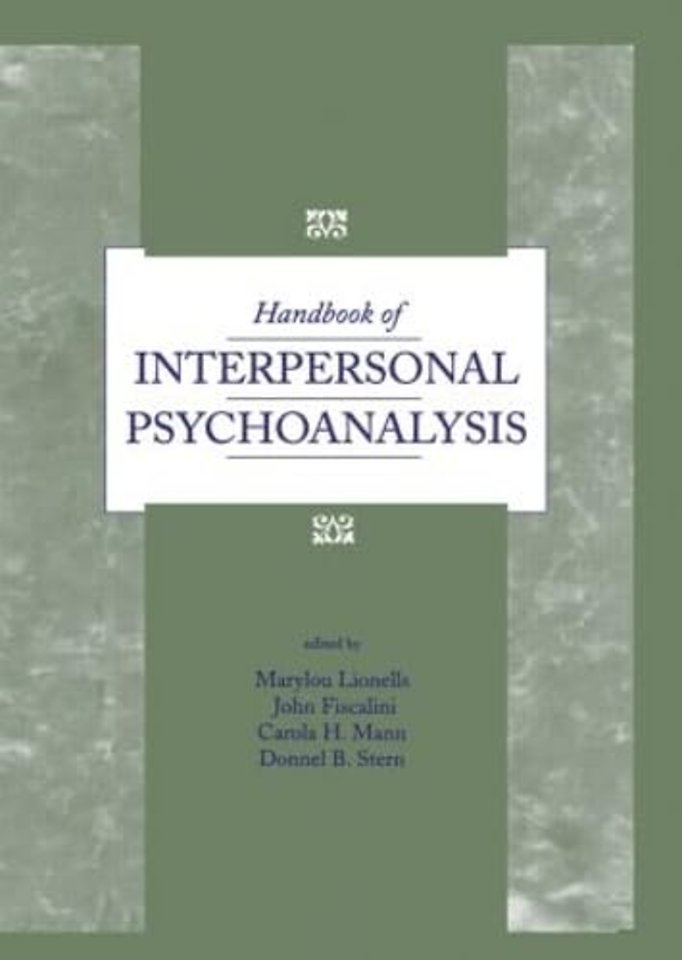 Handbook of Interpersonal Psychoanalysis