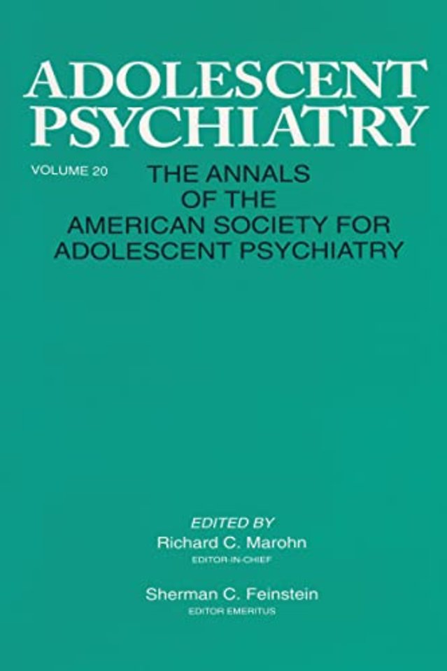 Adolescent Psychiatry, V. 20