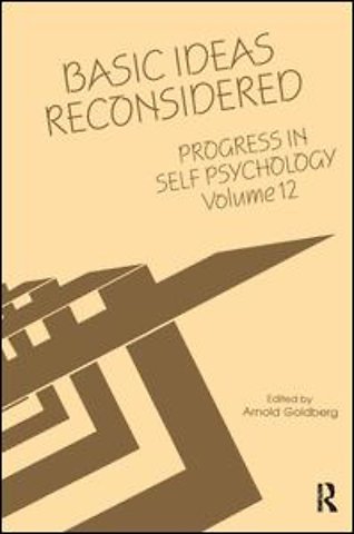 Progress in Self Psychology, V. 12
