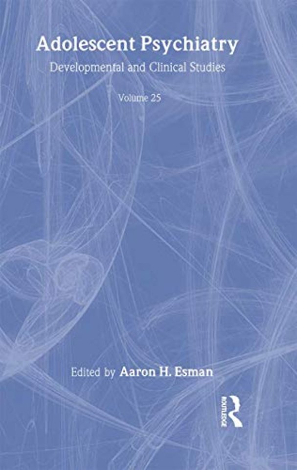 Adolescent Psychiatry, V. 25