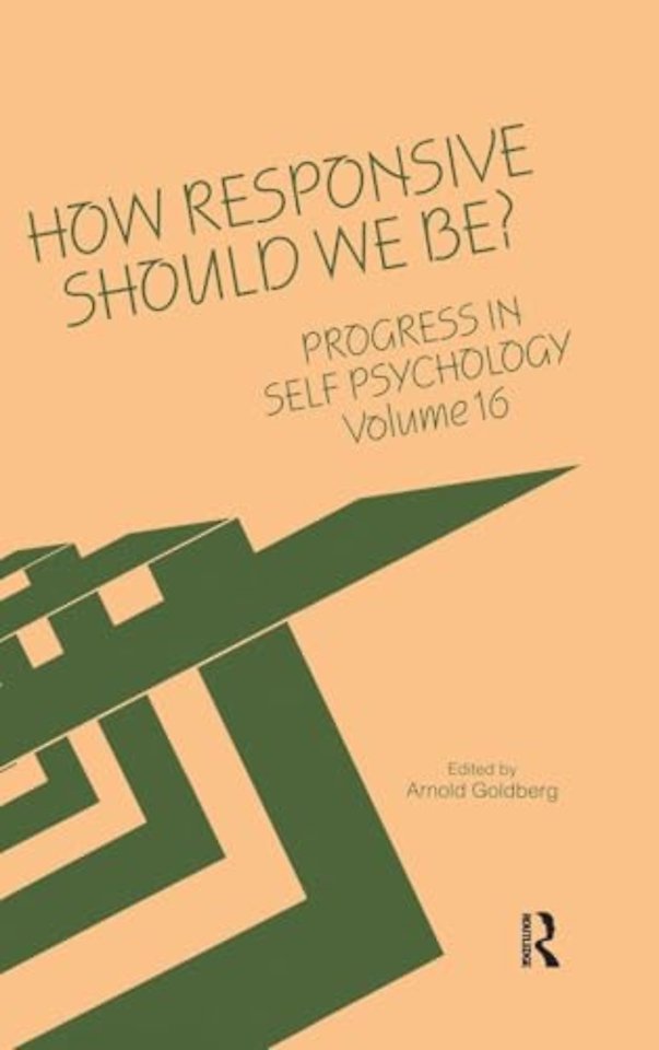 Progress in Self Psychology, V. 16