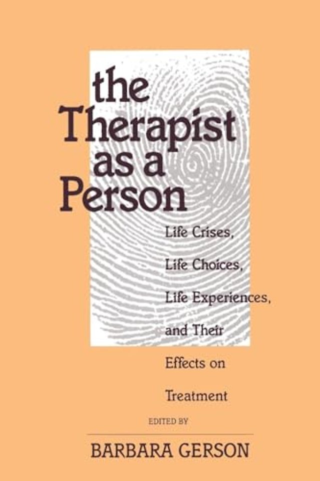 Therapist as a Person