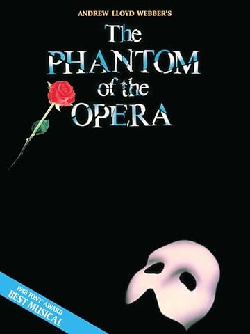 PHANTOM OF OPERA PIANO & VOCAL SELECTION