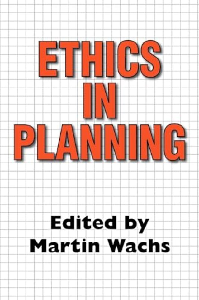 Ethics in Planning