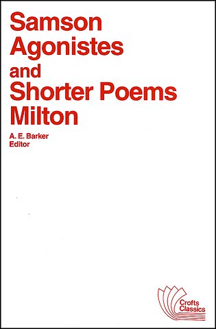 Samson Agonistes and Shorter Poems