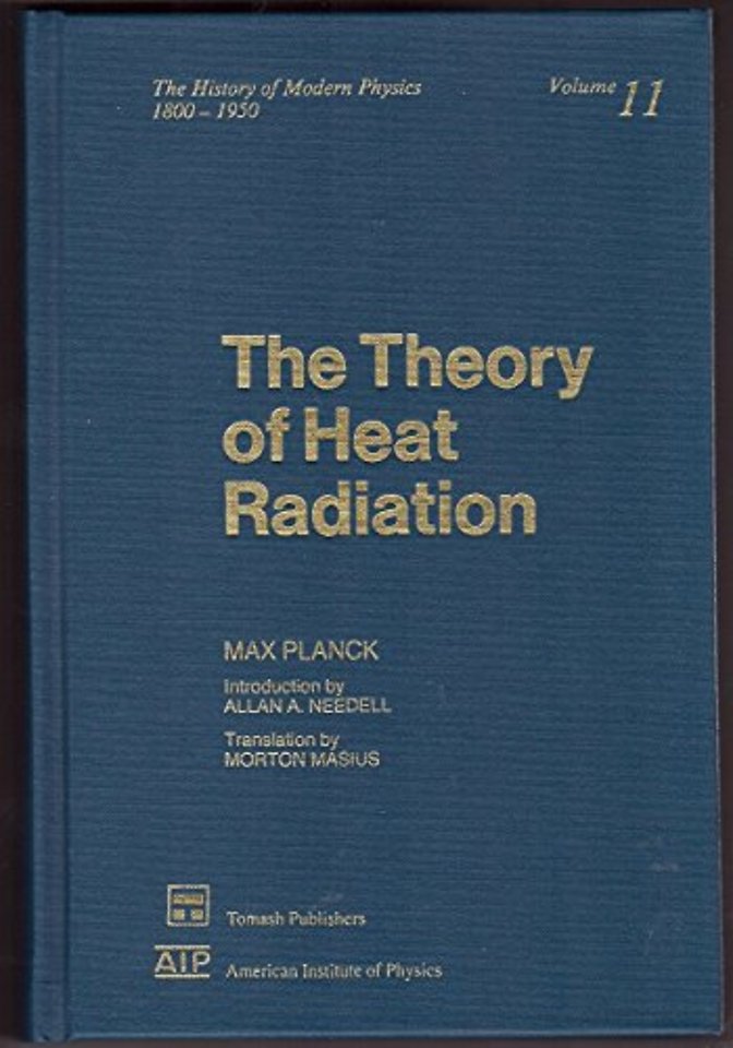 The Theory of Heat Radiation