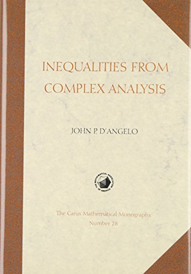 Inequalities from Complex Analysis