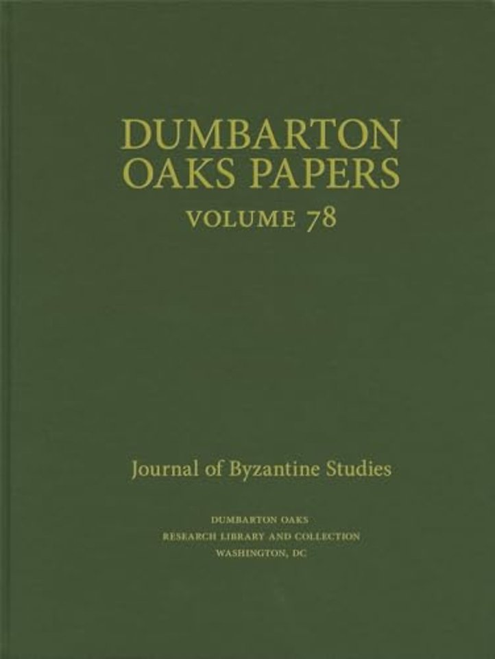 Dumbarton Oaks Papers, 78