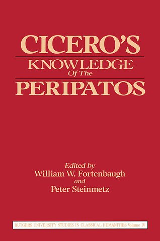 Cicero's Knowledge of the Peripatos