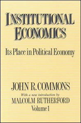 Institutional Economics