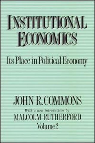 Institutional Economics