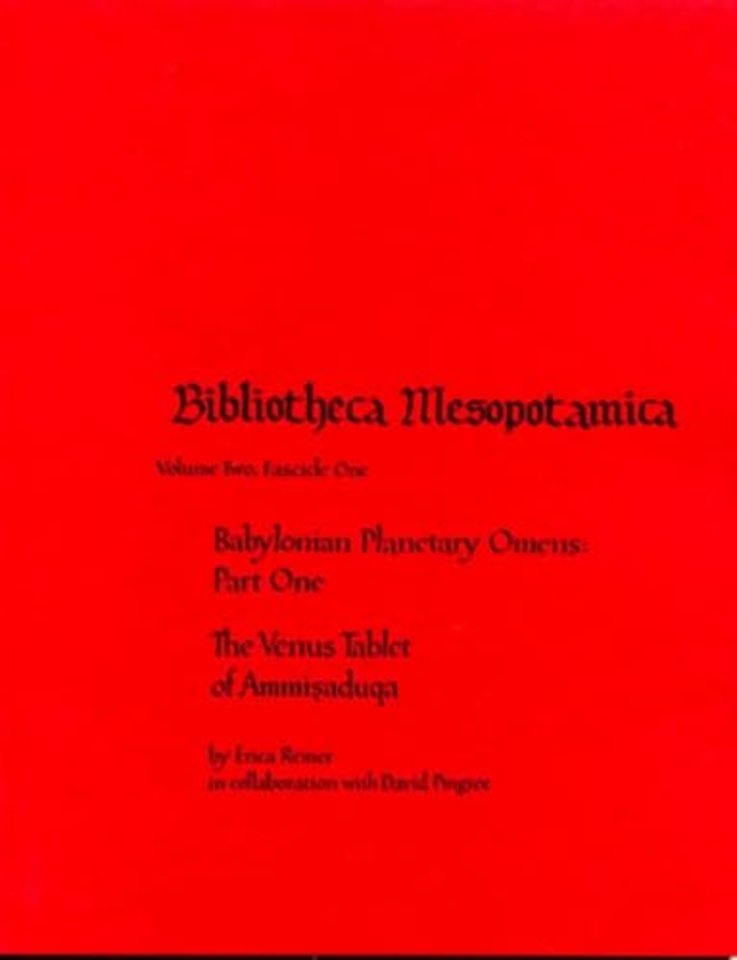 Babylonian Planetary Omens Part I