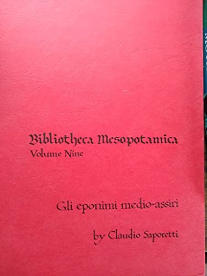 Gli eponimi medio-assiri