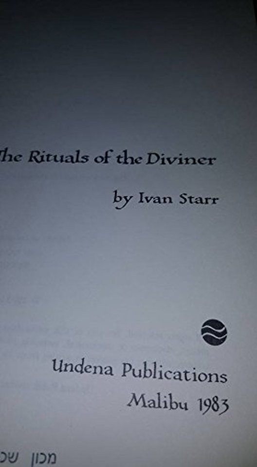 The Rituals of the Diviner