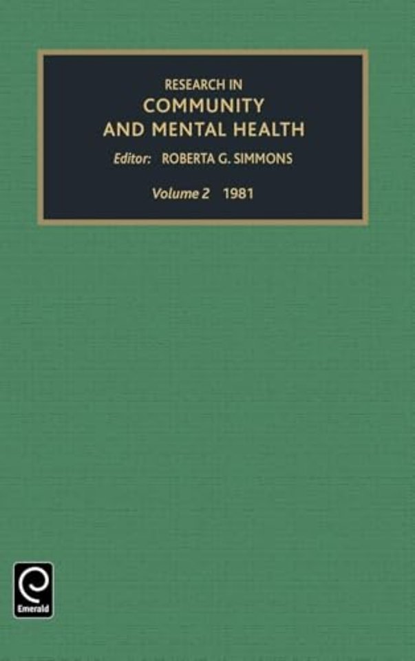 Research in Community and Mental Health