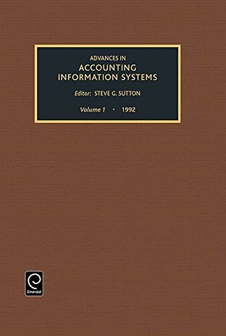 Advances in Accounting Information Systems