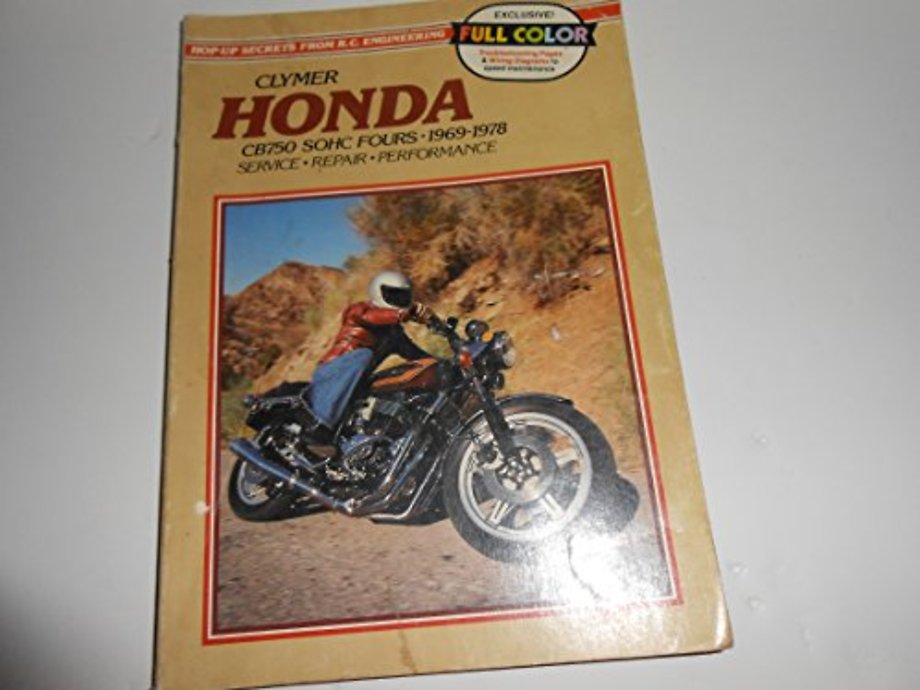 Honda CB750 Single Overhead Cam Motorcycle, 1969-1978 Service Repair Manual
