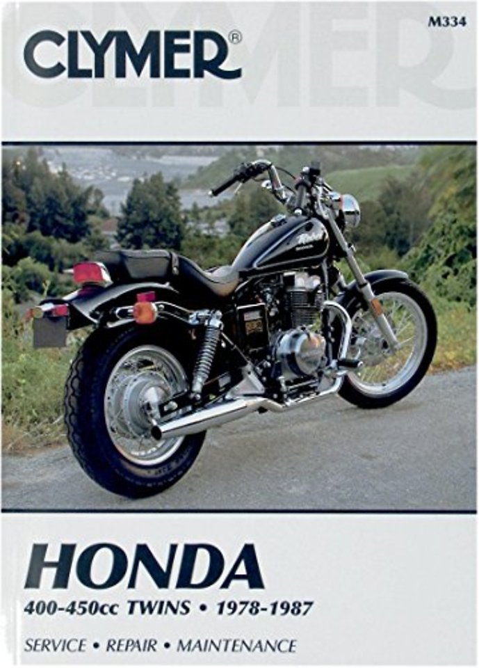 Honda CB/CM400-450 & CMX450 Motorcycle (1978-1987) Service Repair Manual