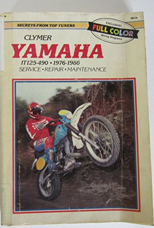 Yamaha IT125–490 Motorcycle (1976–1986) Service Repair Manual