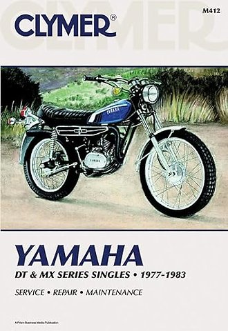 Yamaha DT & MX Series Singles Motorcycle (1977–1983) Service Repair Manual