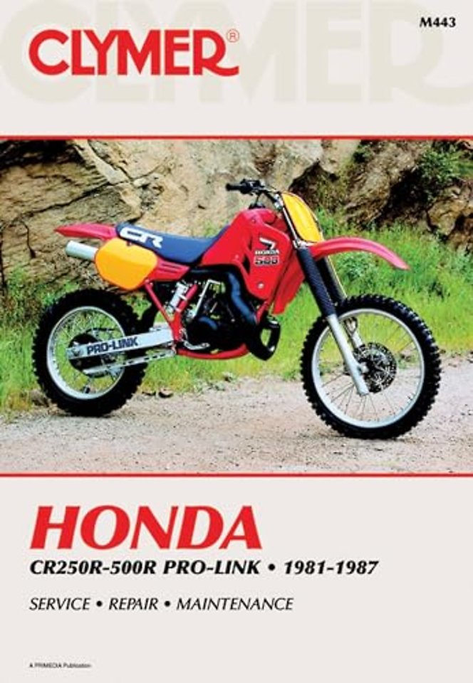Honda CR250R-500R Pro-Link Motorcycle (1981-1987) Service Repair Manual