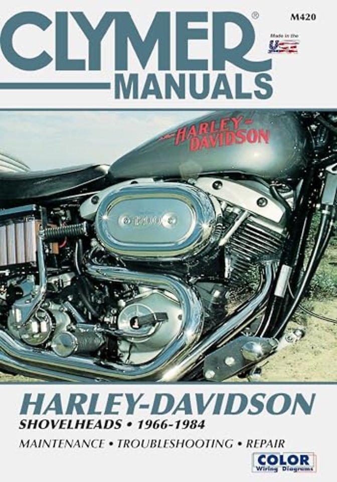 Harley-Davidson Shovelhead Motorcycle (1966-1984) Clymer Repair Manual
