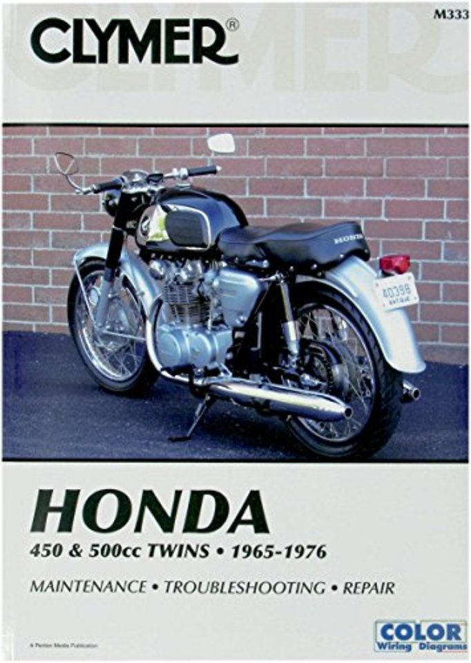 Honda CB/CL450 & CB500T Motorcycle (1965-1976) Service Repair Manual