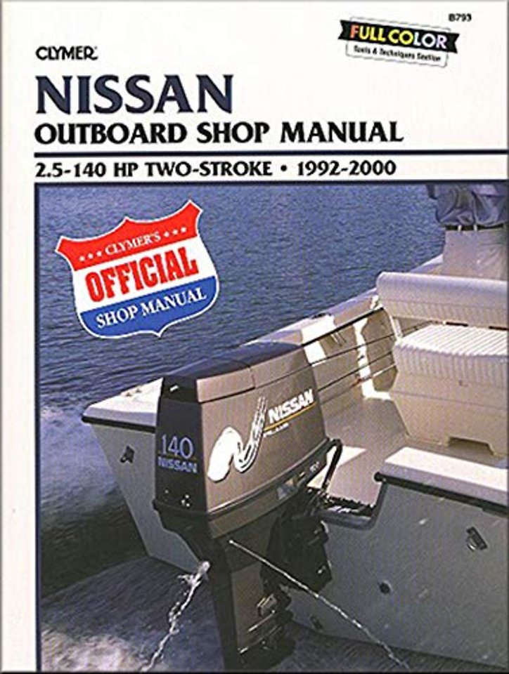 Nissan 2.5-140 HP 2-Stroke Outboards (1992-2000) Service Repair Manual