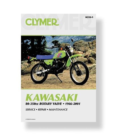 Kawasaki 80-350cc Rotary Valve Motorcycle (1966-2001) Service Repair Manual