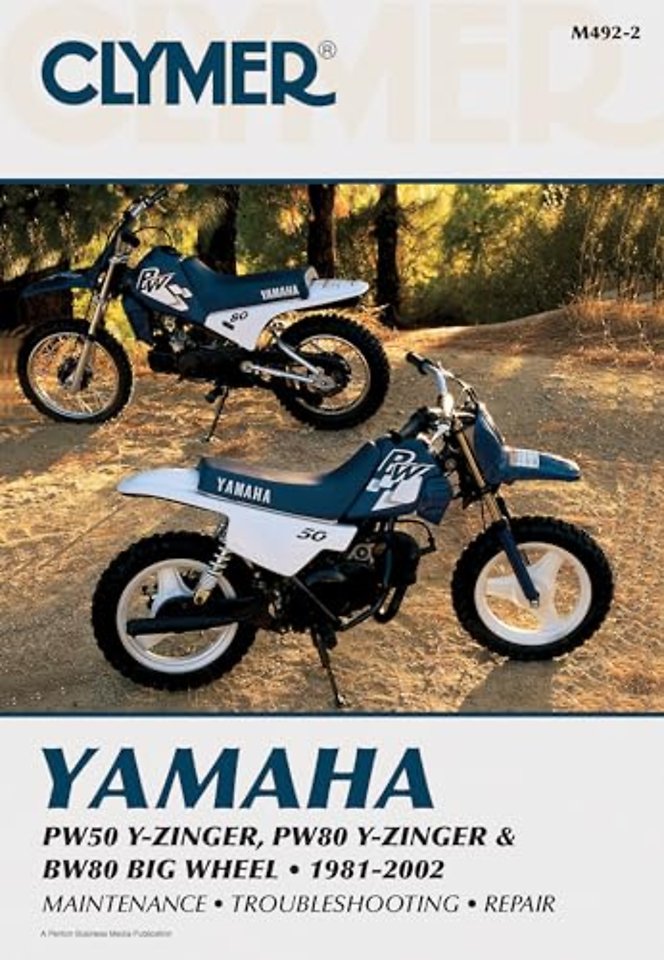 Yamaha PW50/80 Y-Zinger & BW80 Big Wheel Motorcycle (1981-2002) Clymer Repair Manual
