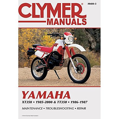 Yamaha XT350 & TT350 Motorcycle (1985–2000) Service Repair Manual