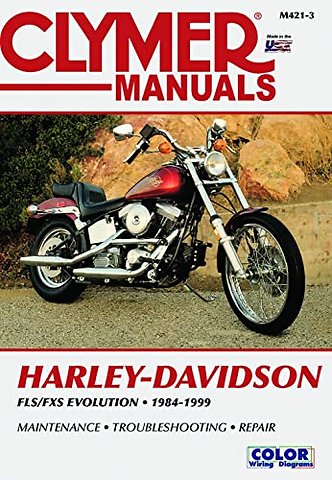 Harley-Davidson FLS-FXS Evolution, Evo Softail, Fat Boy (1984-1999) Service Repair Manual