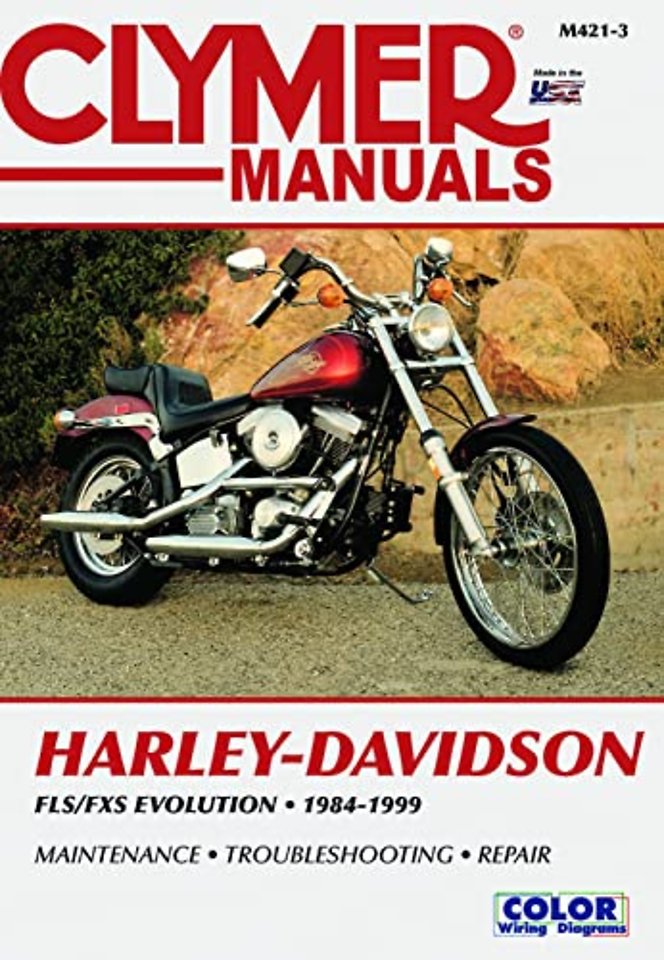 Harley-Davidson FLS-FXS Evolution, Evo Softail, Fat Boy (1984-1999) Service Repair Manual