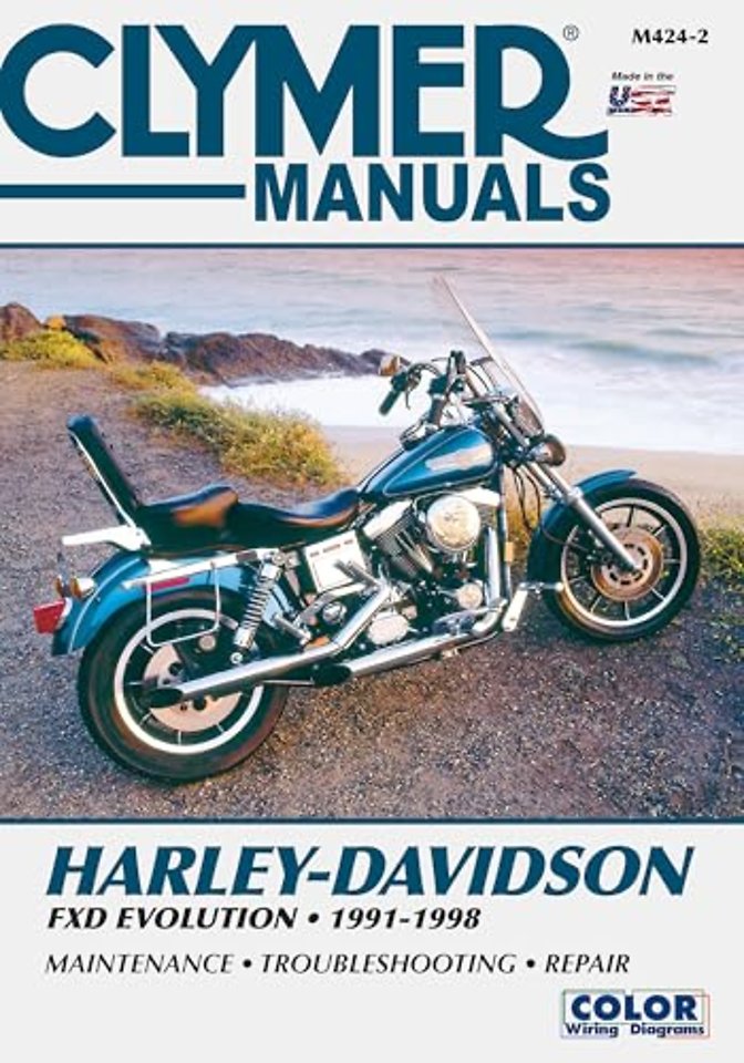 Harley-Davidson FXD Evolution Motorcycle (1991-1998) Clymer Repair Manual