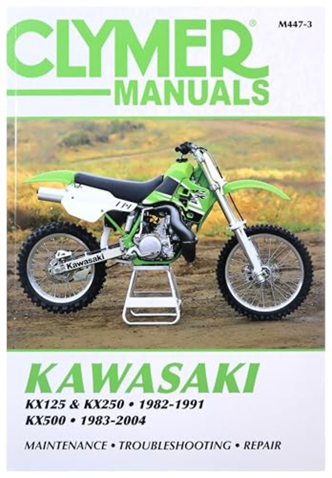 Kawasaki KX125/250 (1982-1991) & KX500 (1983-2004) Motorcycle Service Repair Manual