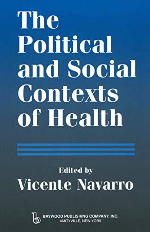 Political and Social Contexts of Health