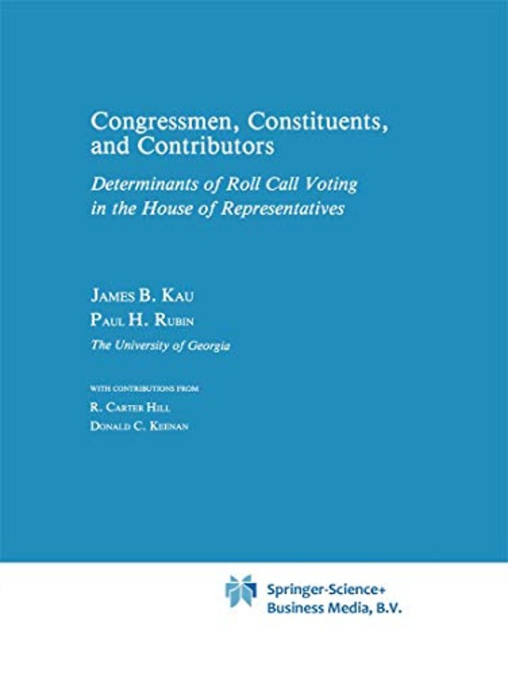Congressman, Constituents, and Contributors