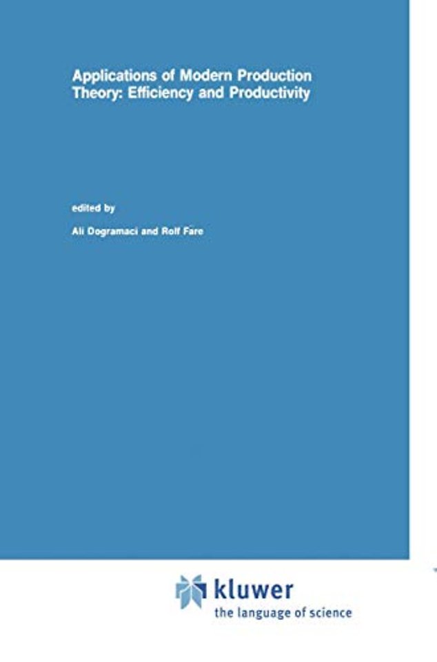 Applications of Modern Production Theory