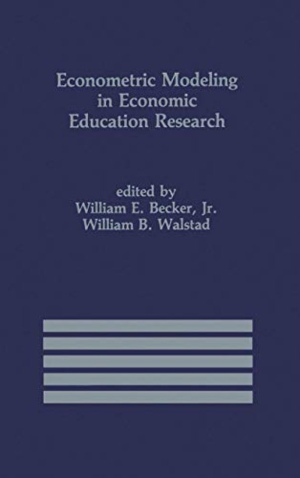 Econometric Modeling in Economic Education Research