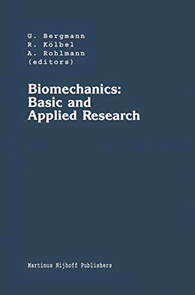 Biomechanics: Basic and Applied Research