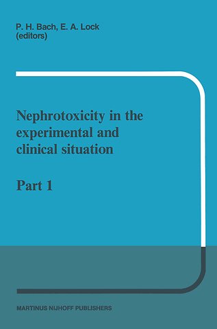 Nephrotoxicity in the experimental and clinical situation
