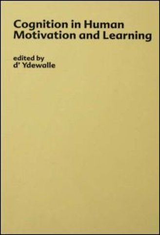 Cognition in Human Motivation and Learning