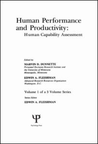 Human Performance and Productivity