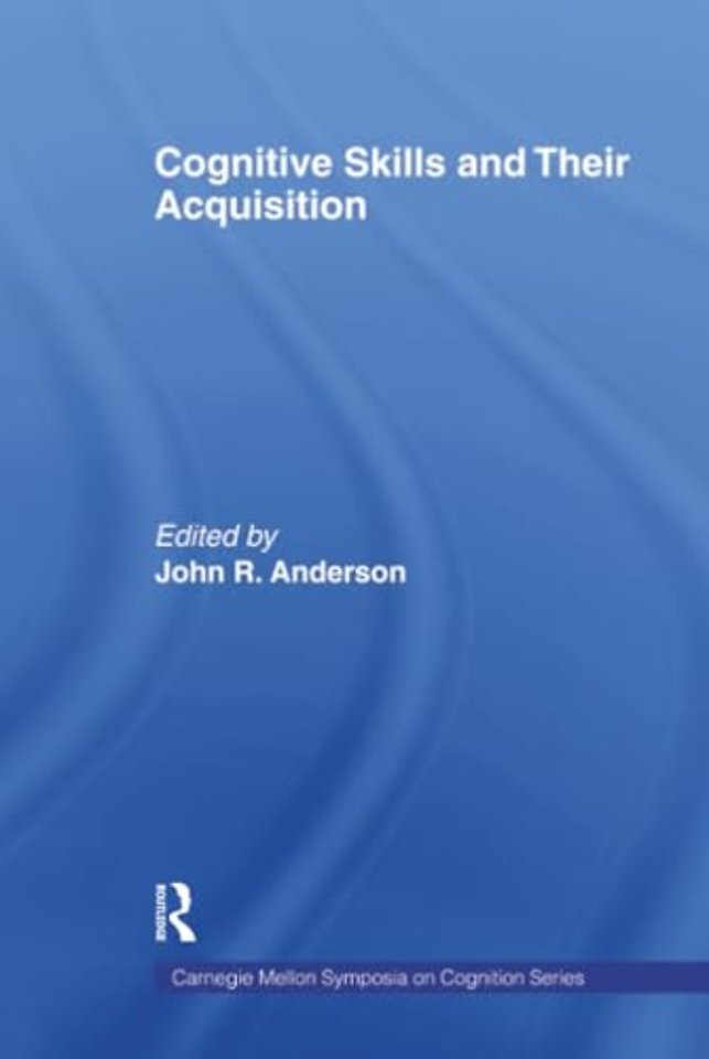 Cognitive Skills and Their Acquisition