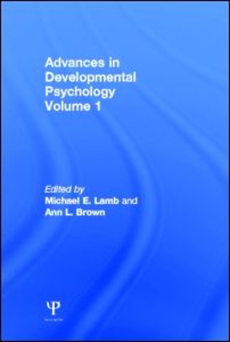 Advances in Developmental Psychology