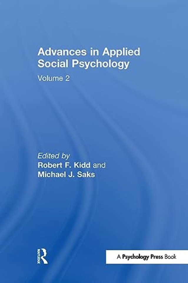 Advances in Applied Social Psychology