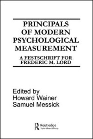 Principals of Modern Psychological Measurement