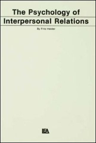 Psychology of Interpersonal Relations