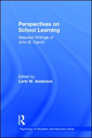Perspectives on School Learning