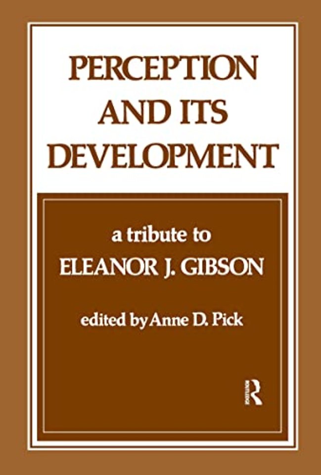 Perception and Its Development